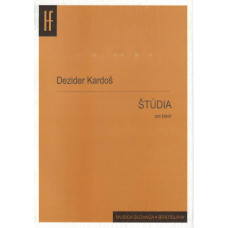 Dezider Kardoš: Štúdia pre klavír; op. 15