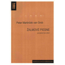 Peter Martinček: Žalmové piesne; pre stredný hlas a klavír